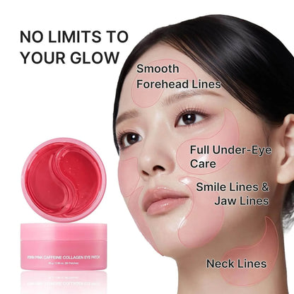 PDRN Pink Caffeine Firming Care Eye Patch 60pc