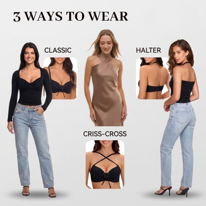 Elara® Everyday Double Push-Up Bra