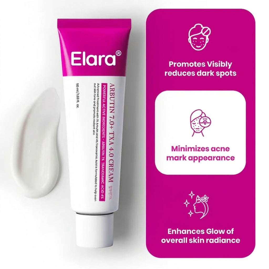 Elara® Alpha Arbutin+ TXA Cream | Korean Advanced Arbutin Brightening Cream