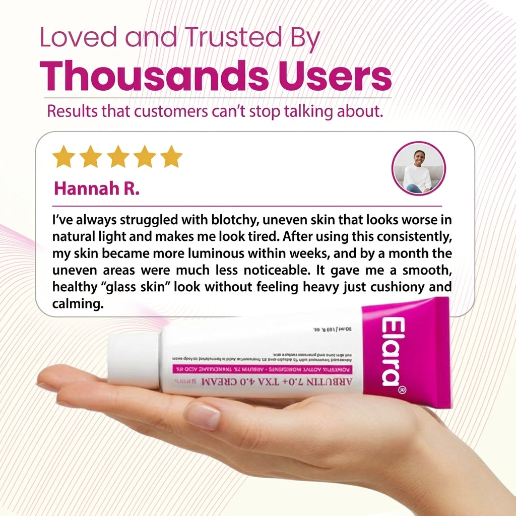 Elara® Alpha Arbutin+ TXA Cream | Korean Advanced Arbutin Brightening Cream