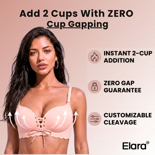 Elara® Everyday Double Push-Up Bra
