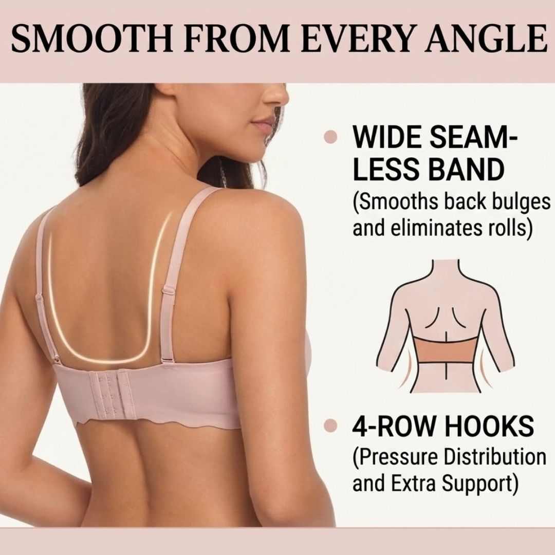 Elara® Everyday Double Push-Up Bra